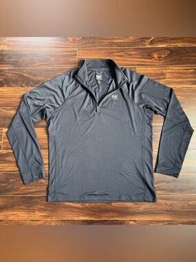 Abercrombie & Fitch Active Men’s Navy Quarter-Zip Pullover, XL